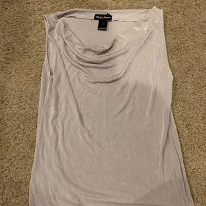 Made in Heaven sleeveless cowl neck tank